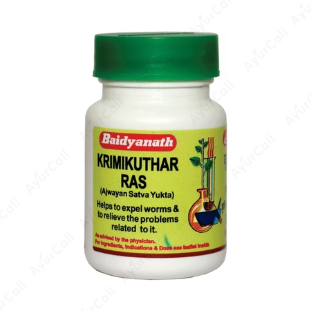 Baidyanath Krimikutar Ras (40 Nos)