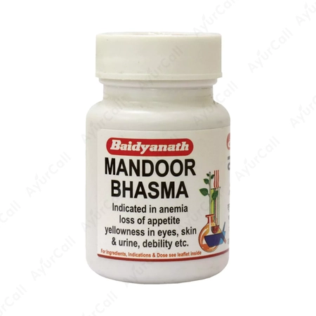 Baidyanath Mandoor Bhasma (10 GM)