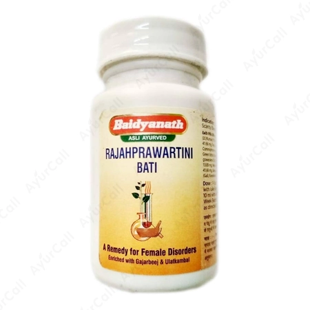 Baidyanath Rajahprawartini Bati (40 Nos)