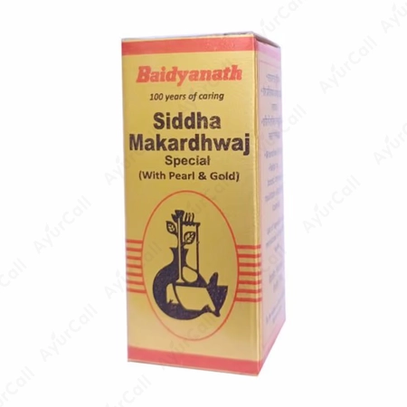 Baidyanath Siddha Makardhwaj Special Gold (10 Nos)