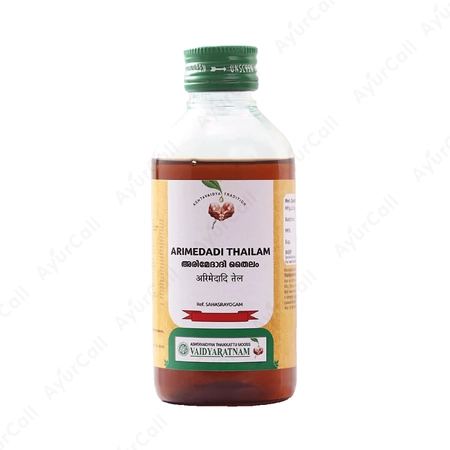 Vaidyaratnam Arimedadi Thailam (200 ML)