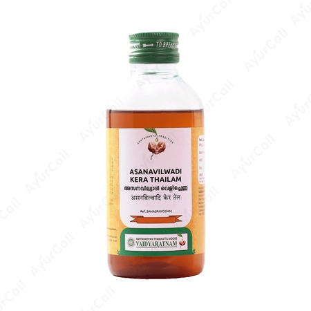 Vaidyaratnam Asanavilwadi Kera Thailam (200 ML)