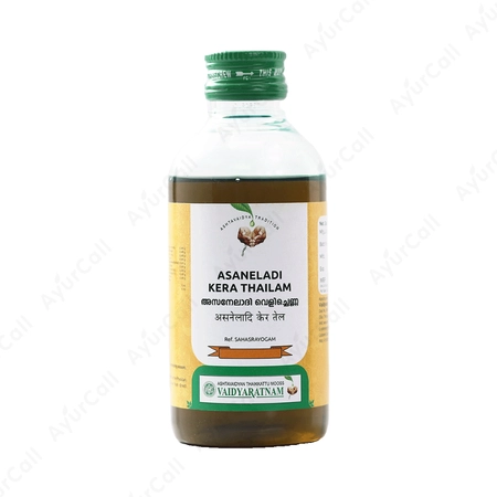 Vaidyaratnam Asaneladi Kera Thailam (200 ML)