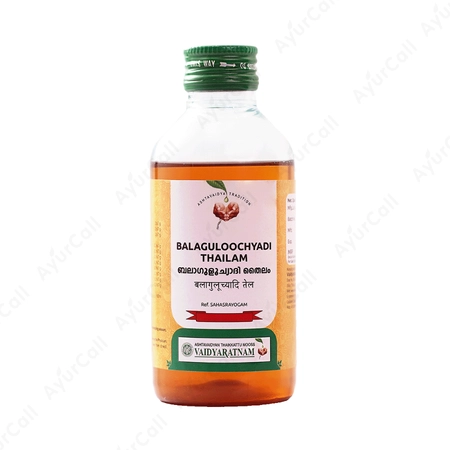 Vaidyaratnam Balaguloochyadi Thailam (200 ML)