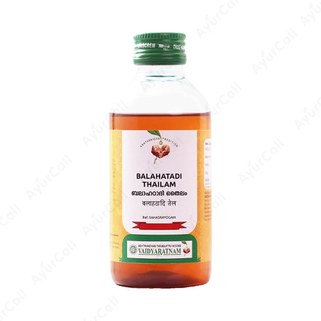 Vaidyaratnam Balahatadi Thailam (200 ML)