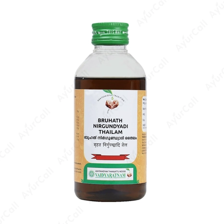 Vaidyaratnam Brihath  Nirgundyadi  Thailam (200 ML)