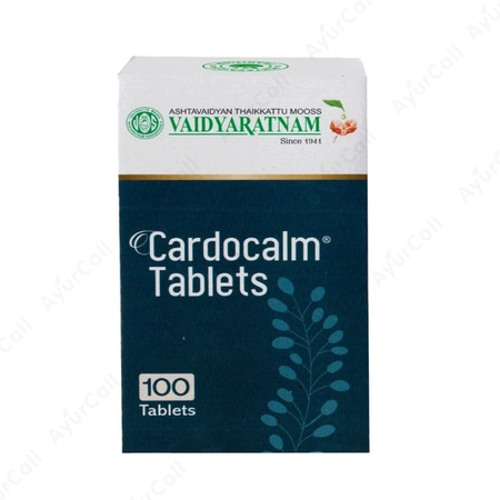 Vaidyaratnam Cardocalm Tablets (10 Nos)