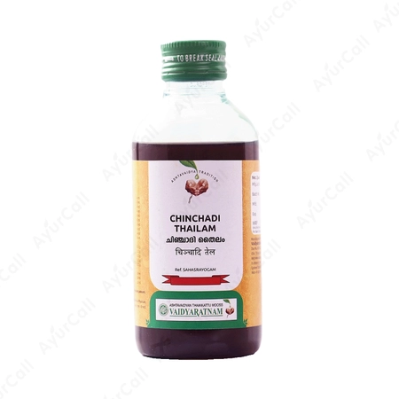 Vaidyaratnam Chinchadi Thailam (200 ML)