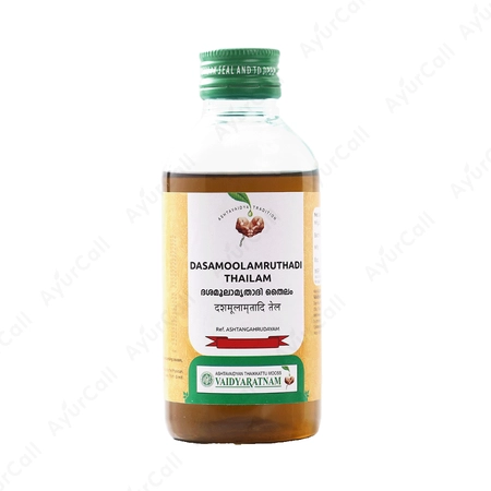 Vaidyaratnam Dasamoolamrithadi Thailam (200 ML)