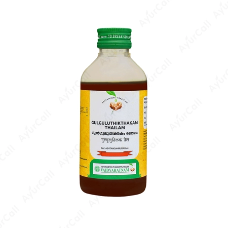 Vaidyaratnam Gulguluthikthakam Kashayam (200 ML)