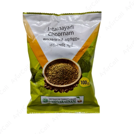 Vaidyaratnam Jatamayadi Choornam (100 GM)