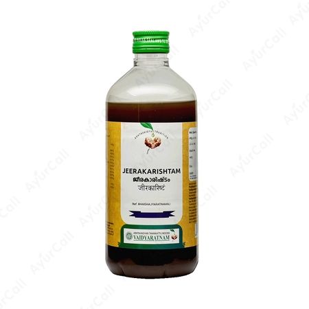 Vaidyaratnam Jeerakarishtam (450 ML)