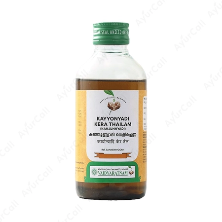 Vaidyaratnam Kayyonyadi Kera Thailam (200 ML)