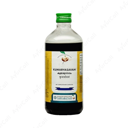 Vaidyaratnam Kumaryasavam (450 ML)