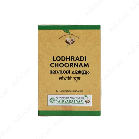 Vaidyaratnam Lodradi Choornam (50 GM)