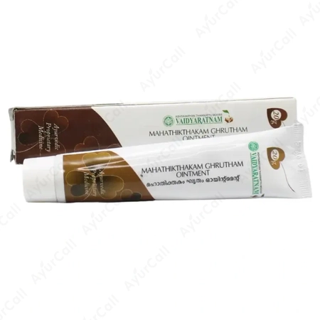 Vaidyaratnam Mahathikthakam Ghrutham Ointment (20 GM)