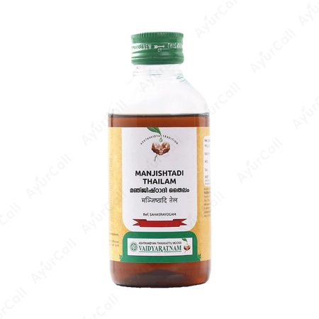 Vaidyaratnam Manjishtadi Thailam (200 ML)