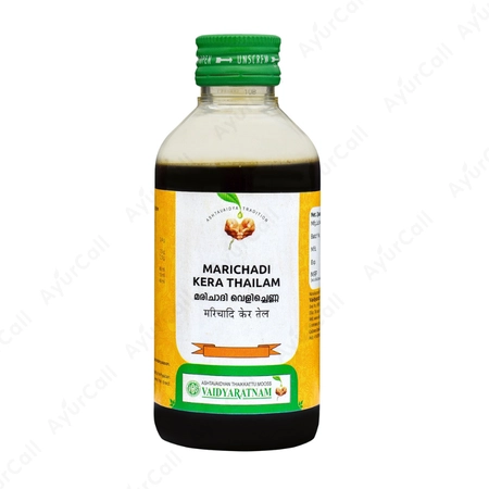 Vaidyaratnam Marichadi Kera Thailam (200 ML)