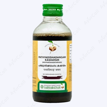 Vaidyaratnam Pathyadi Shadangam Kashayam (Pathyakshadathryadi Kashayam) (200 ML)