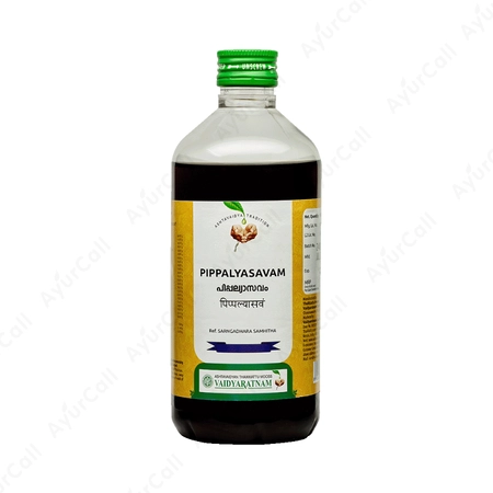 Vaidyaratnam Pippallyasavam (450 ML)