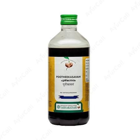Vaidyaratnam Pootheekasavam (450 ML)