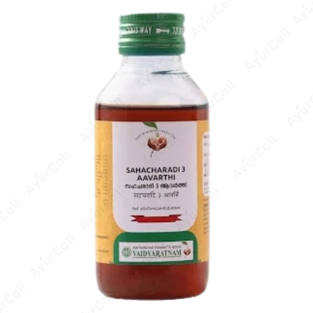 Vaidyaratnam Sahacharadi  3 Aavarthi (100 ML)