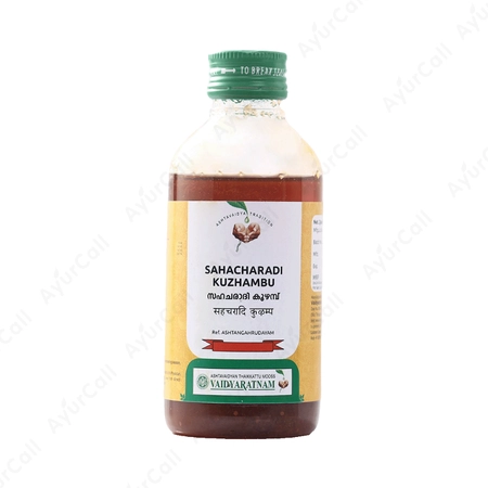 Vaidyaratnam Sahacharadi  Kuzhampu (200 ML)