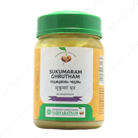 Vaidyaratnam Sukumaram Ghrutham (150 GM)