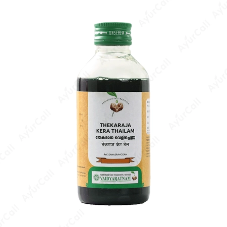 Vaidyaratnam Thekaraja  Kera Thailam (200 ML)