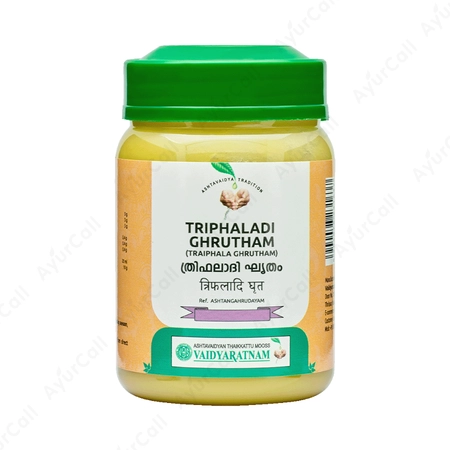 Vaidyaratnam Triphaladi Ghrutham (Traiphala Ghrutham) (150 GM)
