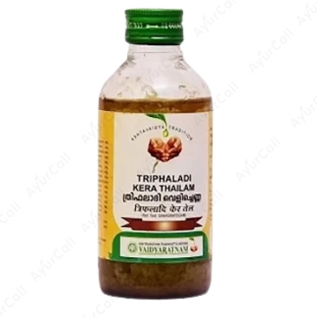 Vaidyaratnam Triphaladi  Kera Thailam (200 ML)