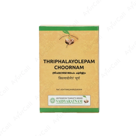 Vaidyaratnam Triphalayolepam Choornam (50 GM)