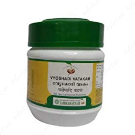 Vaidyaratnam Vyoshadi Vatakam (50 GM)