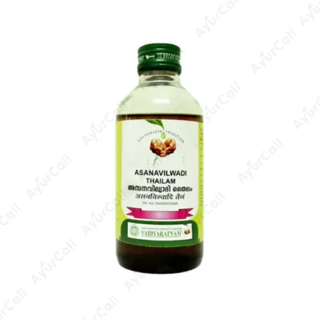 Vaidyaratnam Asanavilwadi Thailam (200 ML)