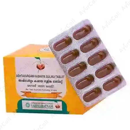 Vaidyaratnam Ashtavargam Kashaya Tablet (10 Nos)