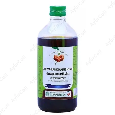 Vaidyaratnam Aswagandharishtam (450 ML)