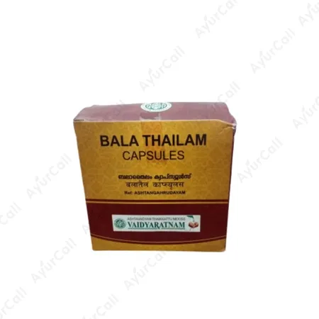 Vaidyaratnam Bala Thailam Soft Gel Capsule (10 Nos)