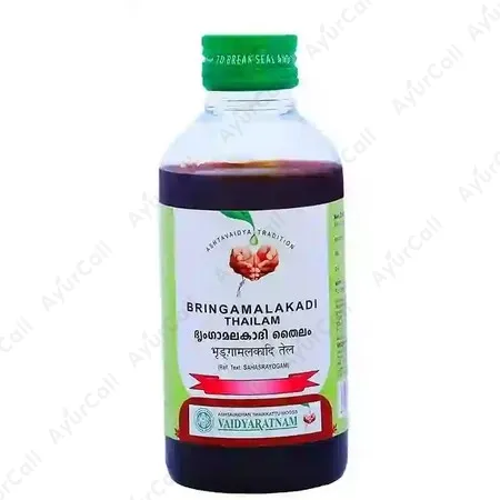 Vaidyaratnam Bhringamalakadi Thailam (200 ML)