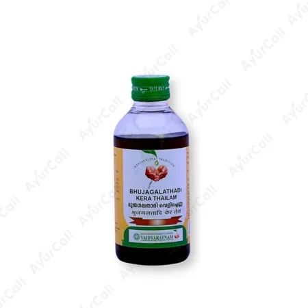 Vaidyaratnam Bhujagalathadi Kerathailam (200 ML)