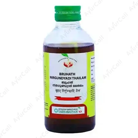 Vaidyaratnam Brihath  Nirgundyadi  Thailam (200 ML)