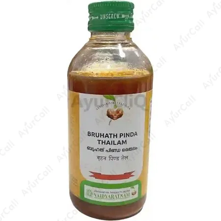 Vaidyaratnam Brihath  Pinda Thailam (200 ML)