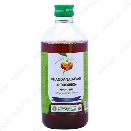 Vaidyaratnam Chandanasavam (450 ML)