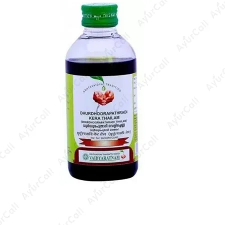 Vaidyaratnam Dhurdhoorapathradi Kera Thailam (Dhurdhoorapathradi Thailam) (200 ML)