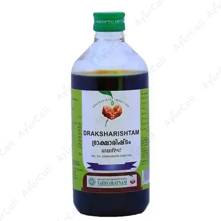 Vaidyaratnam Draksharishtam (450 ML)