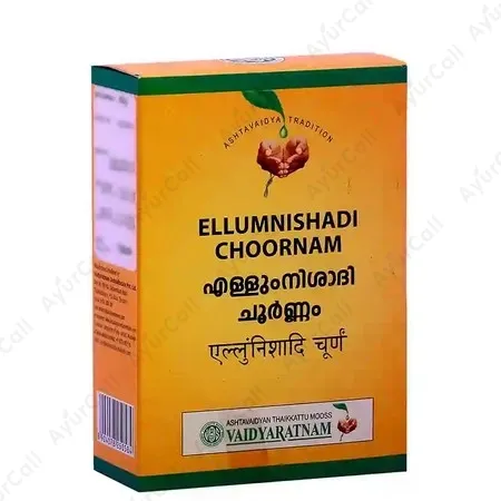 Vaidyaratnam Ellumnishadichoornam (100 GM)