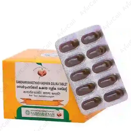 Vaidyaratnam Gandharvahasthadi Kashaya Tablet (10 Nos)