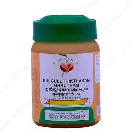 Vaidyaratnam Gulguluthikthakam Ghrutham (150 GM)