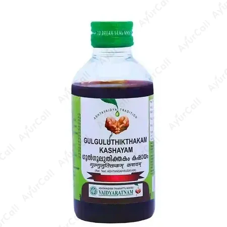 Vaidyaratnam Gulguluthikthakam Kashayam (200 ML)