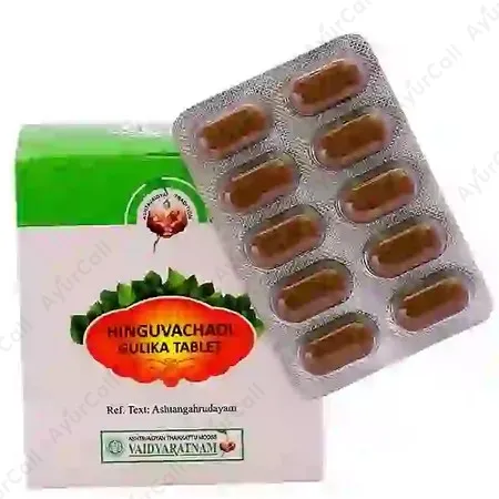 Vaidyaratnam Hinguvachadi Gulika (10 Nos)