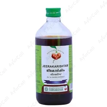 Vaidyaratnam Jeerakarishtam (450 ML)